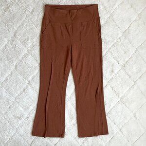 Flare Leggings With Pockets